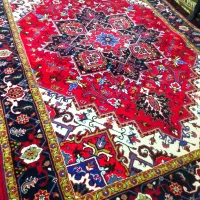 یک‌جفت‌فرش‌دستبافت‌‌نه‌متراصل‌هریس‌و|فرش|خواجه, |دیوار