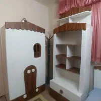 سرویس چوب اتاق کودک|اسباب و اثاث بچه|قم, پردیسان|دیوار