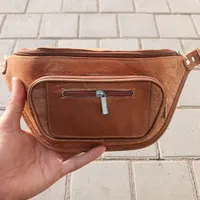 کیف کمری چرم طبیعی اقتصادی(668t)|کیف، کفش، کمربند|مشهد, گلبرگ شمالی|دیوار