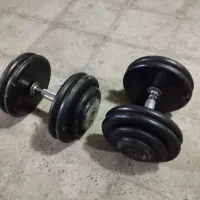 دمبل متغیر ۱۰ و ۱۵ و ۲۵ کیلویی
