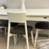 میز نهار خوری ۴ نفره شیک|میز و صندلی غذاخوری|تهران, ارم|دیوار