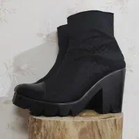 کفش نیم بوت مشکی