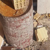 بشکه|ظروف نگهدارنده، پلاستیکی، یکبارمصرف|زنجان, |دیوار