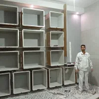 کنافکار نصاب کناف سقف کاذب لاین نوری PVC نقاشی