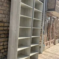 قفسه چوبی نئوپان|کتابخانه، شلف، قفسههای دیواری|تهران, خزانه|دیوار