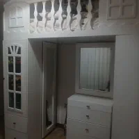 تخت دو طبقه کم جا