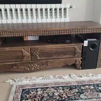 میز تلویزیون دو تکه وکیوم ام دی اف