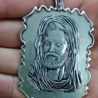 زنجیر یزدی قدیمی نقره و شمایل دو رو خطی عیار 925|جواهرات|تهران, دروازه شمیران|دیوار