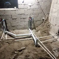 لوله کشی کامل  آب و فاضلاب ساختمان|خدمات پیشه و مهارت|آستارا, |دیوار