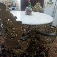 میز ناهار خوری برنز