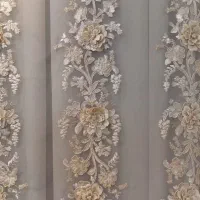 پرده ی طرح گل