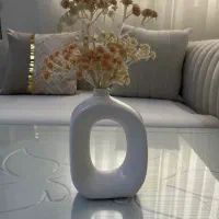 گل و گلدان سرامیکی