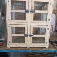 جفت کن جفت کنی قفس چوبی گنجه کبوتر کفتر