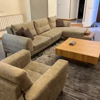 کاناپه ال ۷ نفره|مبلمان خانگی و میز عسلی|قائمشهر, |دیوار