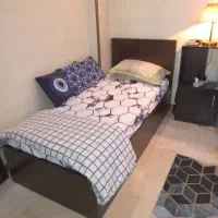 تخت خواب ۱نفره تمام ام دی اف