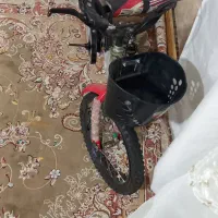 دوچرخه 16 خشک خشک رنگ قرمز مشکی شیک|دوچرخه، اسکیت، اسکوتر|زابل, |دیوار