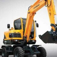 بیل مکانیکی لاستیکی