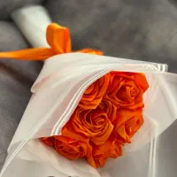 دسته گل روبانی|گل مصنوعی|آستارا, |دیوار