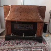 بخاری گاز سوز شومینه ای|بخاری، هیتر، شومینه|رفسنجان, |دیوار