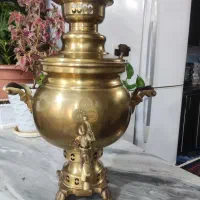 سماور زرده اصل ذغالی