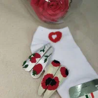 ست جوراب وگیرسر هنردست