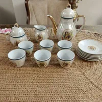 قهوه خوری ژاپنی هفت رنگ سرامیکی