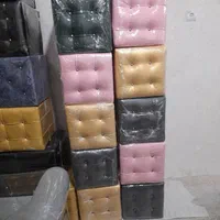 پاف ساده پشتی دار صندق دارومبلی