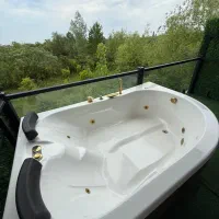 اجاره کلبه سویسی وان جکوزی جنگلی|اجارهٔ کوتاه‌مدت ویلا و باغ|سلمان‌شهر, |دیوار