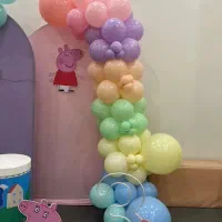 ریسه بادکنک ۲ متری نو و پرباد