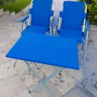 صندلی دنیز تاشو تلسکوپی کوهنوردی صندلی تاشو میز