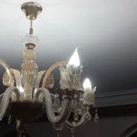 دو عدد لوستر|لوستر و چراغ آویز|کلیبر, |دیوار