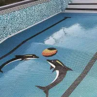 کاشی کاری استخر و سونا و جکوزی