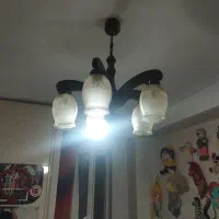 لوسترچوبی|لوستر و چراغ آویز|محمدیه-قزوین, |دیوار