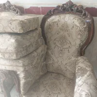 مبل ۷نفره سلطنتی کارکرده|مبلمان خانگی و میز عسلی|اهر, |دیوار