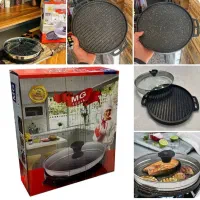 تابه گریل چدن گرد بادرب ام جی MG سایز۲۸ تک عمده ای