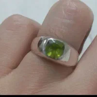 انگشترنقره دستساز اسپرت عیار بالازبرجداصل جواهراتی