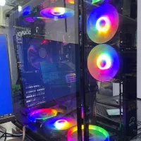 کیس گیمینگ وسایل گیم نت فول پک بخون|رایانه رومیزی|اهواز, کمپلو جنوبی|دیوار