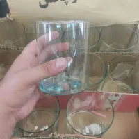 گلدان استوانه شیشه ای و تنگ استوانه قطر ۶ به بالا