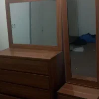 داور و آینه دراور قدی|تخت و سرویس خواب|گنبد کاووس, |دیوار