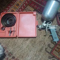 پیستوله رنگ قدیمی اکبند مته گرد بر