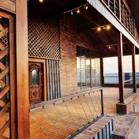 آلاچیق،چوبی،سقف چوبی،سقف شیبدار چوبی،نمای پیشانی|عمده‌فروشی|شیراز, گویم|دیوار