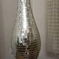 گلدان آینه کاری