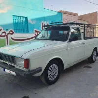 پیکان وانت دوگانه CNG مدل ۱۳۹۰ عقب و جلو پلمپ