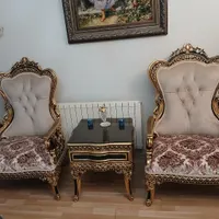 دو‌عدد مبل استیل تمام چوب مدل تاتلیس با یک  عسلی|مبلمان خانگی و میز عسلی|تهران, سعادت‌آباد|دیوار