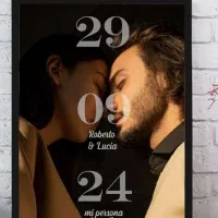 قاب موزیکال تحویل یک روزه مناسب تولد سالگرد ازدواج|تابلو، نقاشی، عکس|اصفهان, هزارجریب|دیوار
