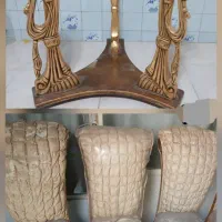 میز غذاخوری همراه سه صندلی