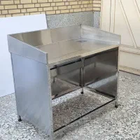میز مرغی استیل * میز کار استیل *کانتر گرم استیل|کافیشاپ و رستوران|برخوار, |دیوار