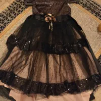 پیراهن مجلسی شیک دخترانه کاملا نو