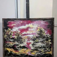 ۲۵۰ عدد اثر نقاشی مدرن و منظره یک قیمت