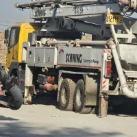 پمپ دکل بتن ۴۷ متری شوینگ